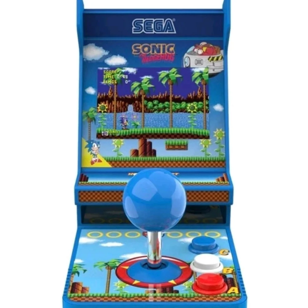 My Arcade Sonic The Hedgehog Joystick Player 2in1 Sega Classic Arcade 6+ New